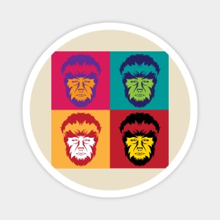 Pop Goes the Wolf Man Magnet